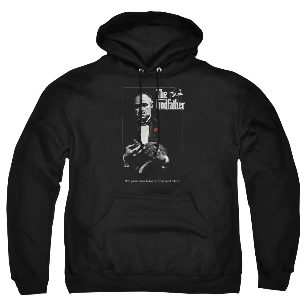 Godfather Poster Mens Hoodie Black Officially Licensed