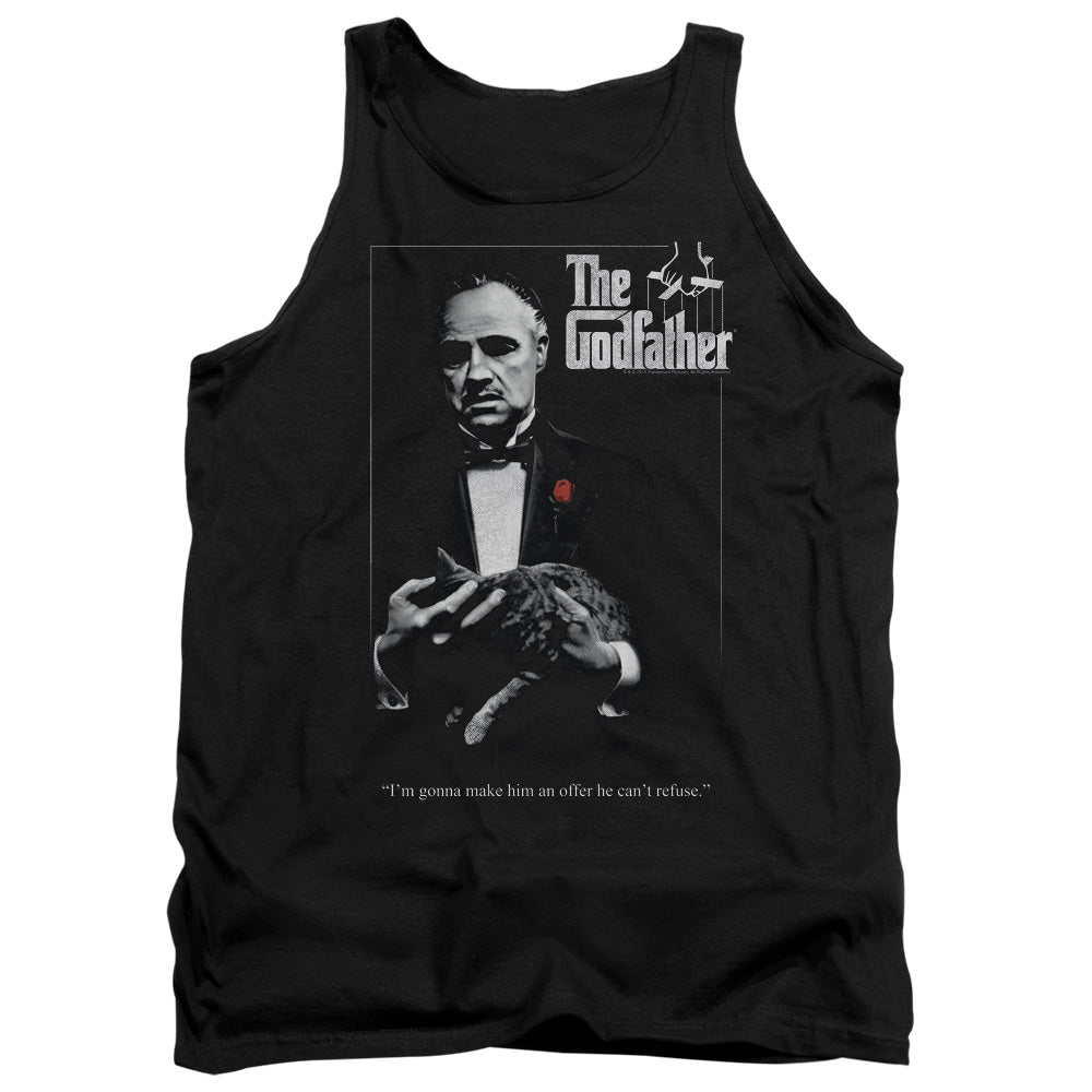 Godfather Poster Mens Tank Top Shirt Black