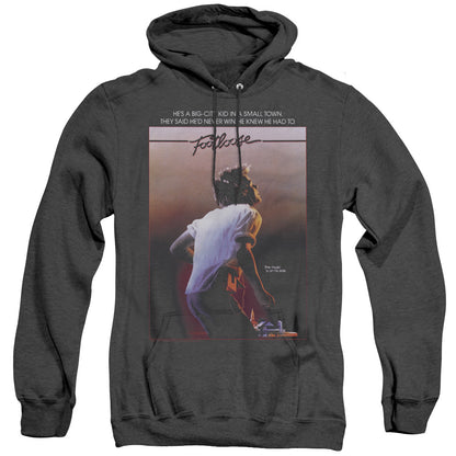 Footloose Poster Heather Mens Hoodie Black Officially Licensed