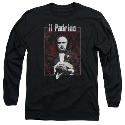 Godfather Sangue Mens Long Sleeve Shirt Black Officially Licensed