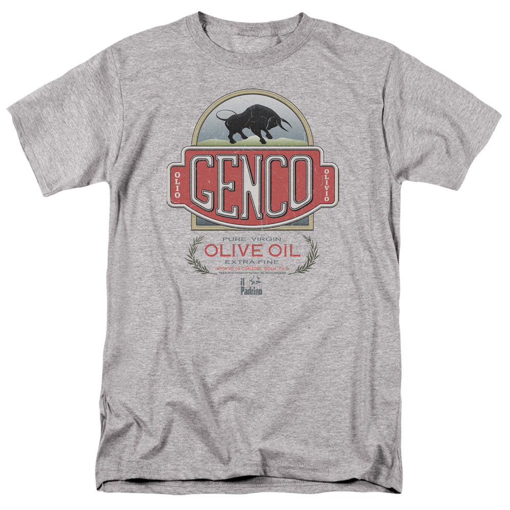Godfather Genco Olive Oil Mens T Shirt Athletic Heather