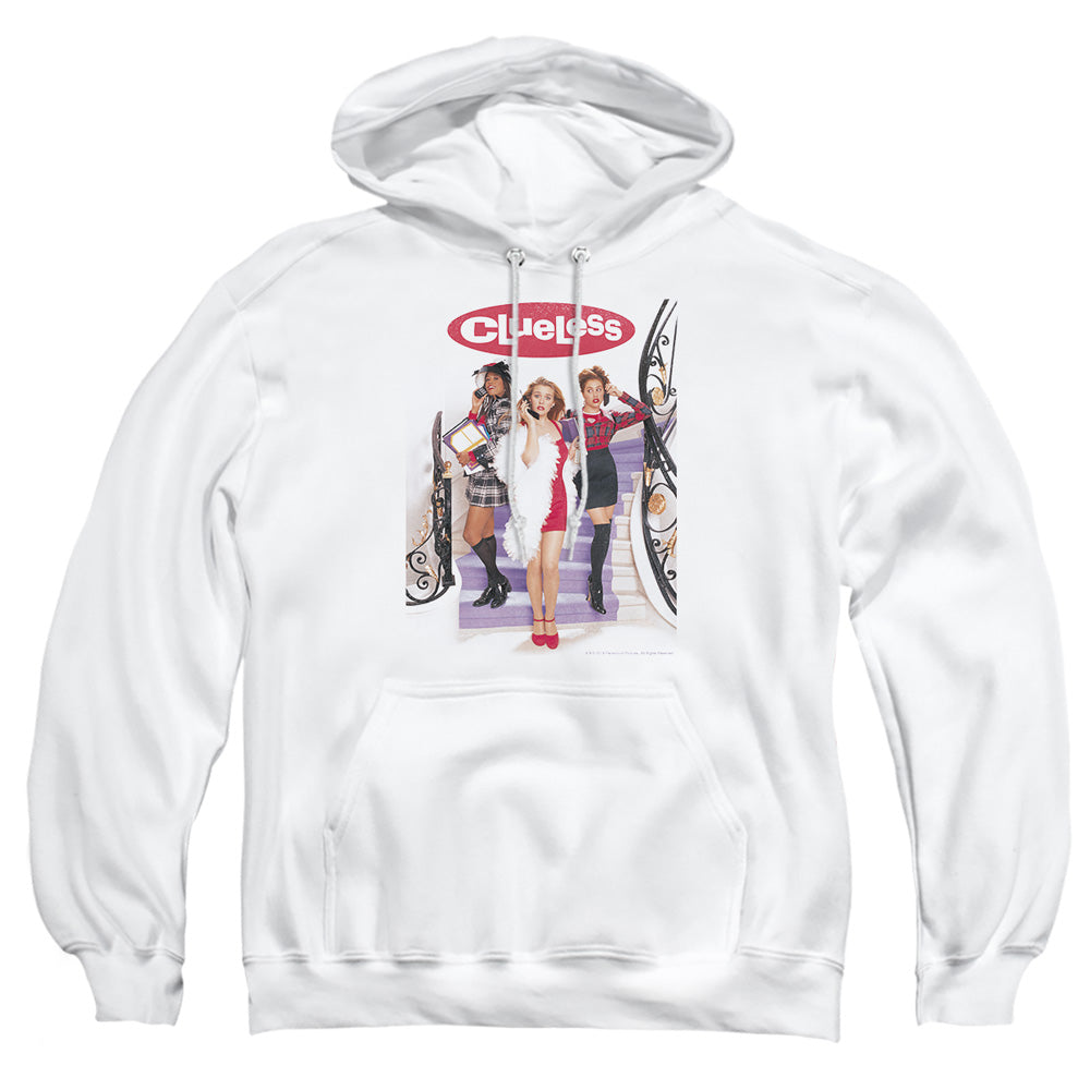 Clueless Clueless Poster Mens Hoodie White Officially Licensed