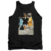 Load image into Gallery viewer, Clueless Oops My Bad Mens Tank Top Shirt Black