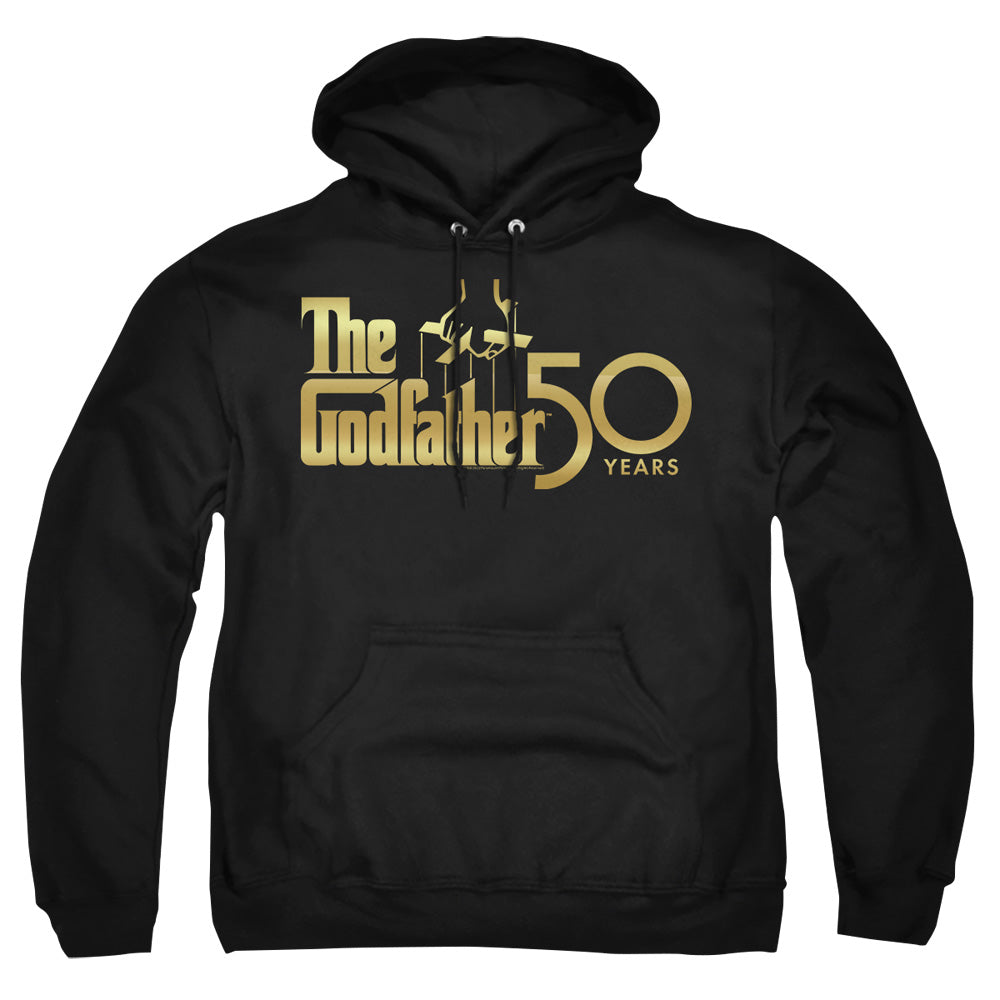 Godfather Godfather 50Th Logo Mens Hoodie Black Officially Licensed