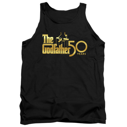 Godfather Godfather 50Th Logo Mens Tank Top Shirt Black