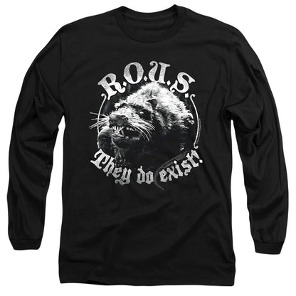 Pb They Do Exist Mens Long Sleeve Shirt Black Officially Licensed