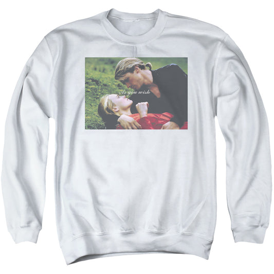 Princess Bride As You Wish Mens Crewneck Sweatshirt White Officially Licensed