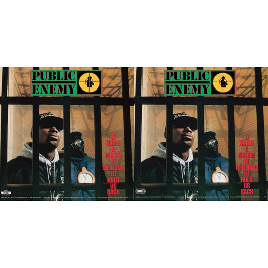 Public Enemy - It Takes A Nation Of Millions To Hold Us Back (Apple Red LP Vinyl) & It Takes A Nation Of Millions To Hold Us Back (35Th Anniversary) (2LP)