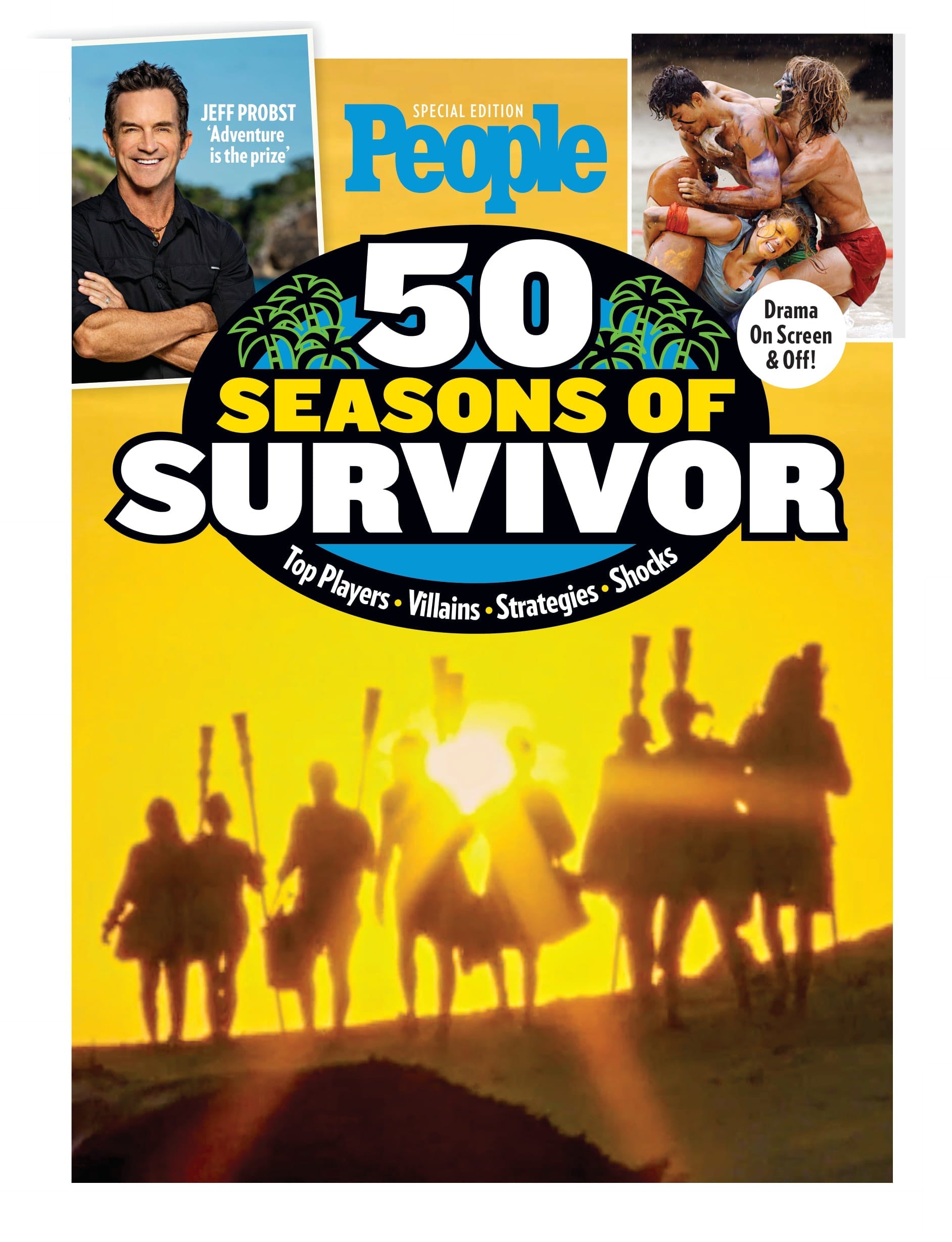 PEOPLE Special Edition - 50 Seasons Of Survivor: Top Players, Villains, Strategies, Shocks, Drama & More!