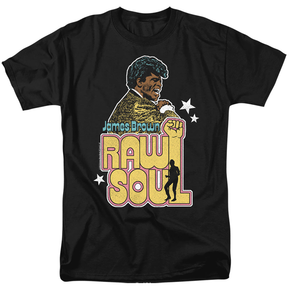 Raw Soul Mens T Shirt Charcoal Officially Licensed