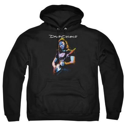 David Gilmour Guitar Gilmour Mens Hoodie Black