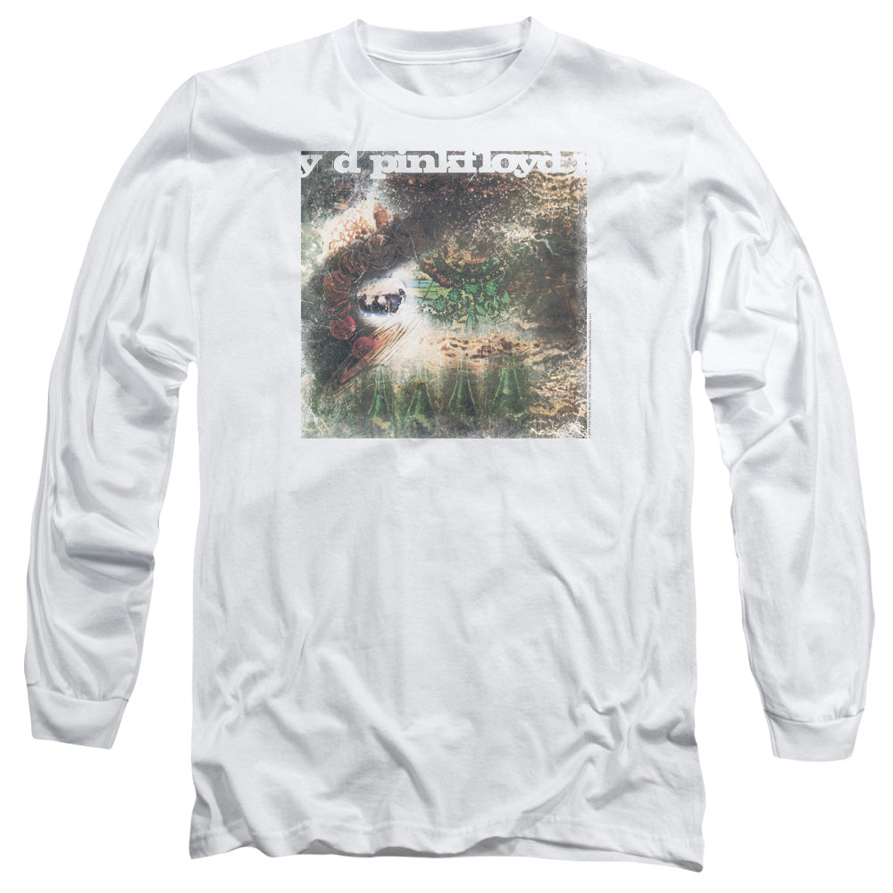 Pink Floyd Saucerful Of Secrets Mens Long Sleeve Shirt White