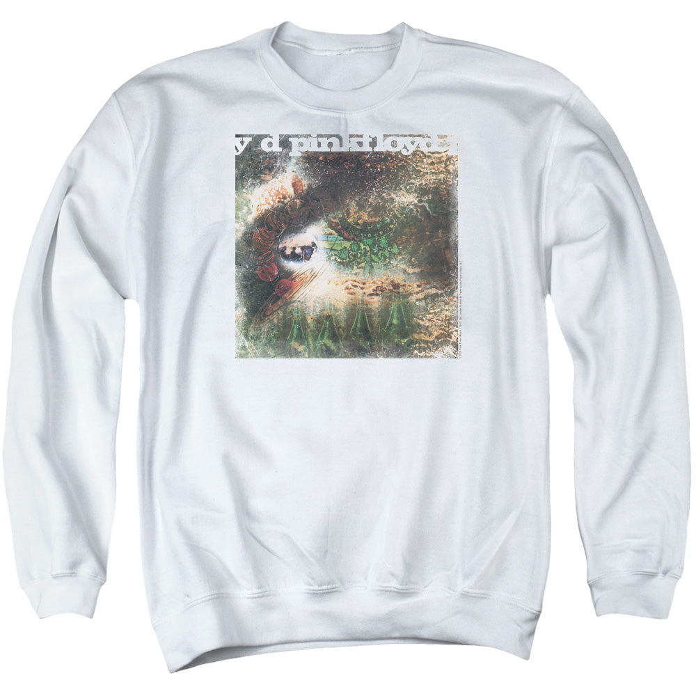 Pink Floyd Saucerful Of Secrets Mens Crewneck Sweatshirt White