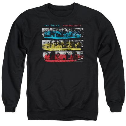 The Police Syncronicity Mens Crewneck Sweatshirt Black