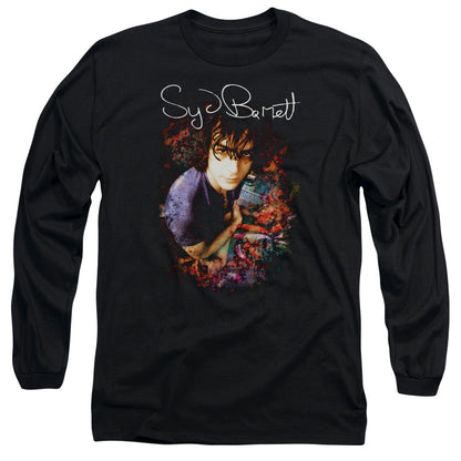 Syd Barrett Madcap Syd Mens Long Sleeve Shirt Black Officially Licensed