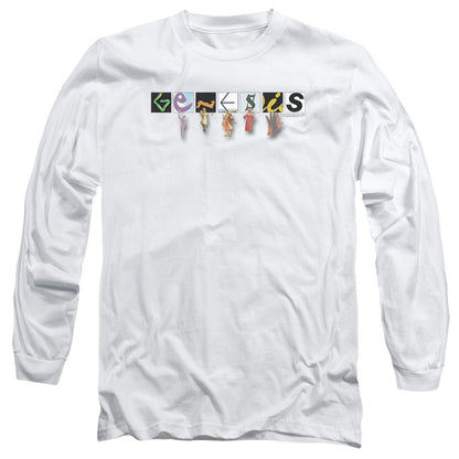 Genesis New Logo Mens Long Sleeve Shirt White Officially Licensed