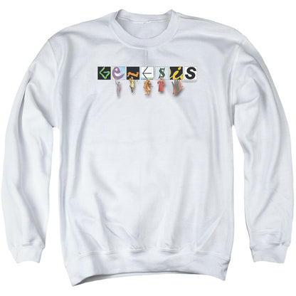 Genesis New Logo Mens Crewneck Sweatshirt White