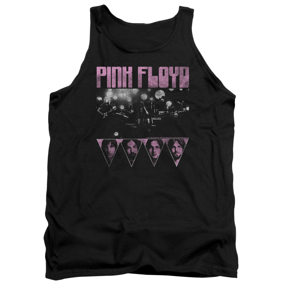 Pink Floyd Pink Four Mens Tank Top Shirt Black