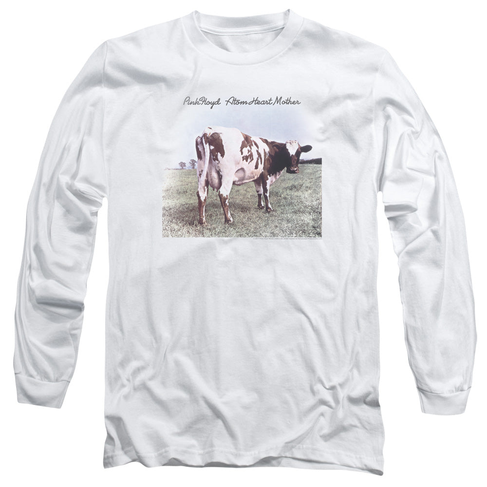 Pink Floyd Atom Heart Mother Mens Long Sleeve Shirt White