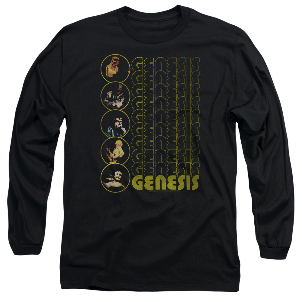 Genesis The Carpet Crawlers Mens Long Sleeve Shirt Black Officially Licensed