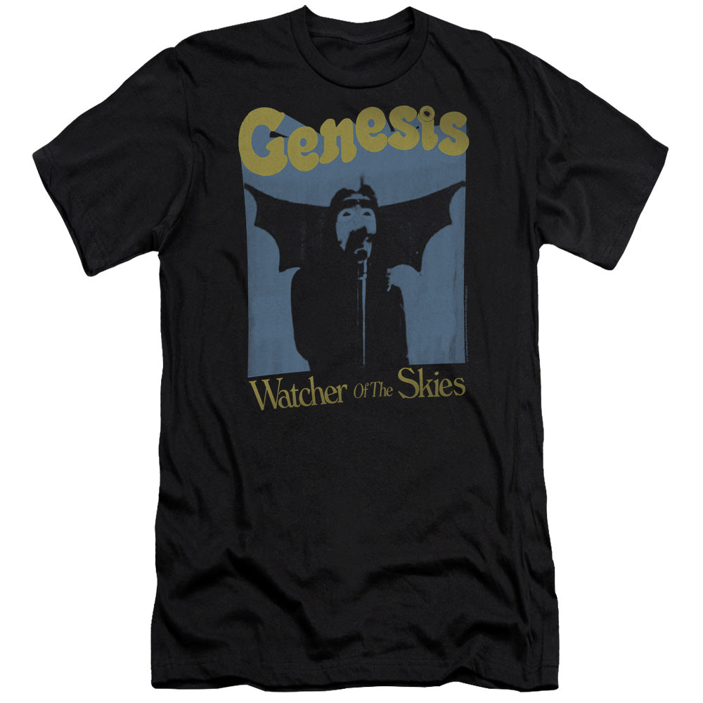 Genesis Watcher Of The Skies Hbo Premium Bella Canvas Slim Fit Mens T Shirt Black