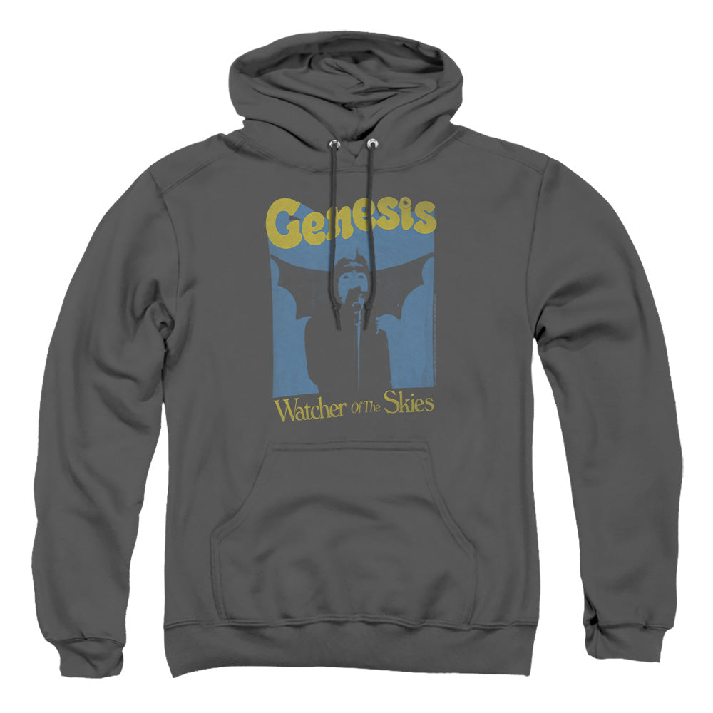 Genesis Watcher Of The Skies Mens Hoodie Charcoal Officially Licensed