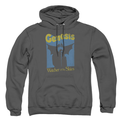 Genesis Watcher Of The Skies Mens Hoodie Charcoal Officially Licensed
