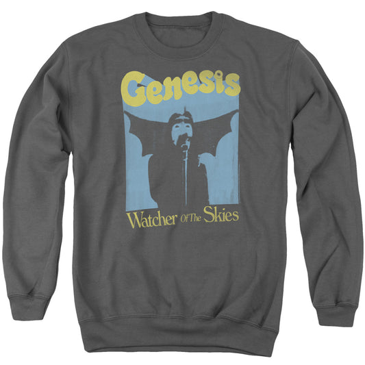 Genesis Watcher Of The Skies Mens Crewneck Sweatshirt Charcoal