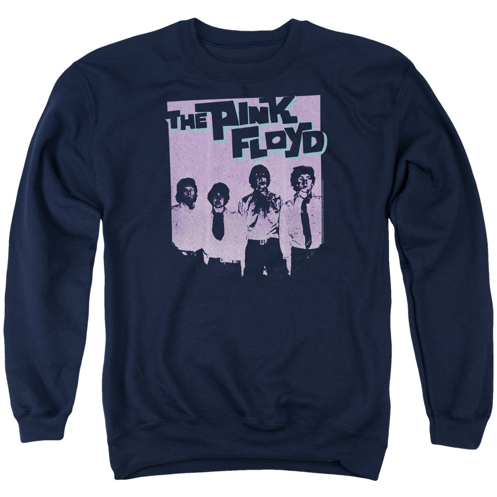 Pink Floyd Paint Box Mens Crewneck Sweatshirt Navy