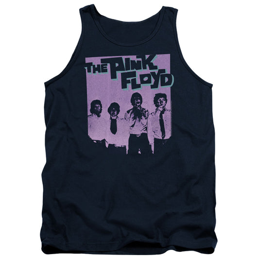 Pink Floyd Paint Box Mens Tank Top Shirt Navy