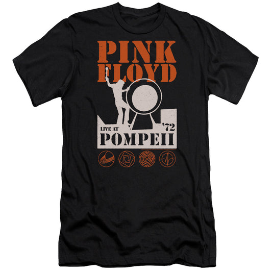 Pink Floyd Pompeii Hbo Premium Bella Canvas Slim Fit Mens T Shirt Black