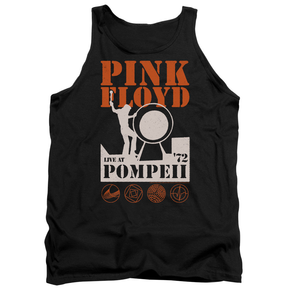 Pink Floyd Pompeii Mens Tank Top Shirt Black