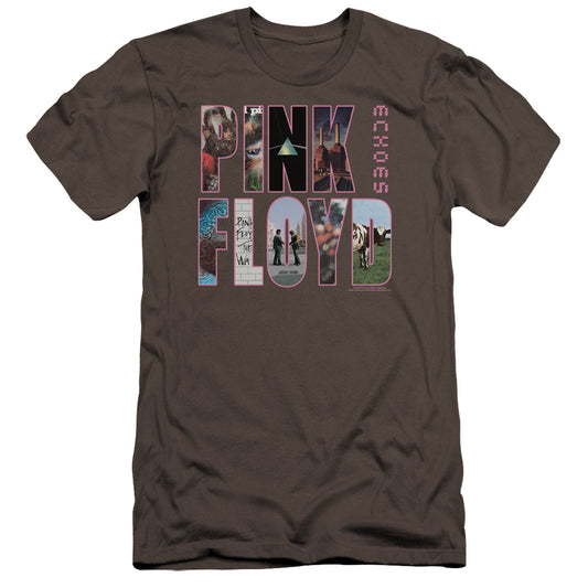 Pink Floyd Cover Hbo Premium Bella Canvas Slim Fit Mens T Shirt Charcoal