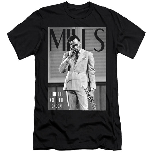 Miles Davis Simply Cool Hbo Premium Bella Canvas Slim Fit Mens T Shirt Black