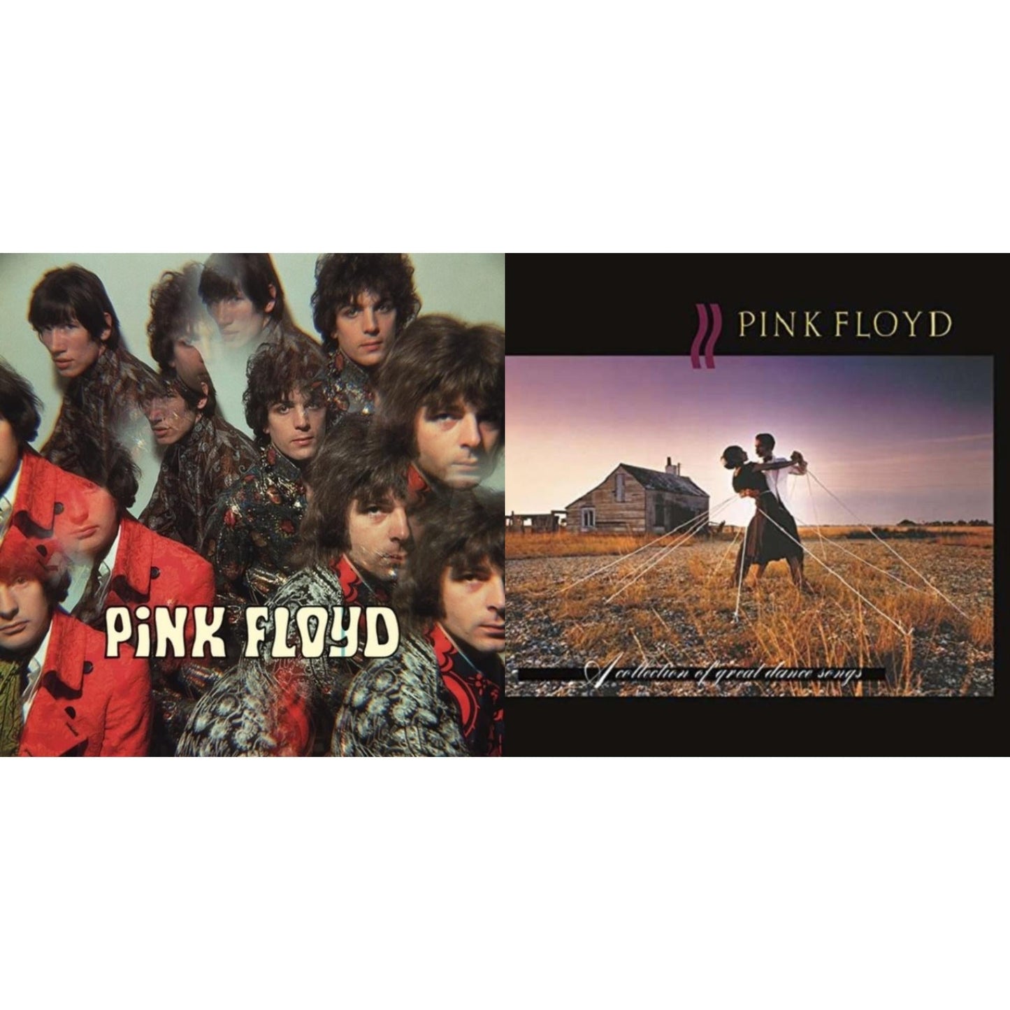 Pink Floyd - Piper At The Gates Of Dawn (Mono Version) & Collection Of Great Dance Songs (180G) - LP Vinyl Bundle