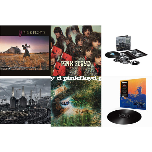 Pink Floyd - Animals (2018 Remix) (LP/CD/DVD/Blu-Ray/180G) & Animals (2018 Remix) (180G/LP/CD/Blu-Ray/DVD) & Piper At The Gates Of Dawn (180G/2016 Version) & Saucerful Of Secrets (180G) & More (180G) & Collection Of Great Dance Songs (180G)