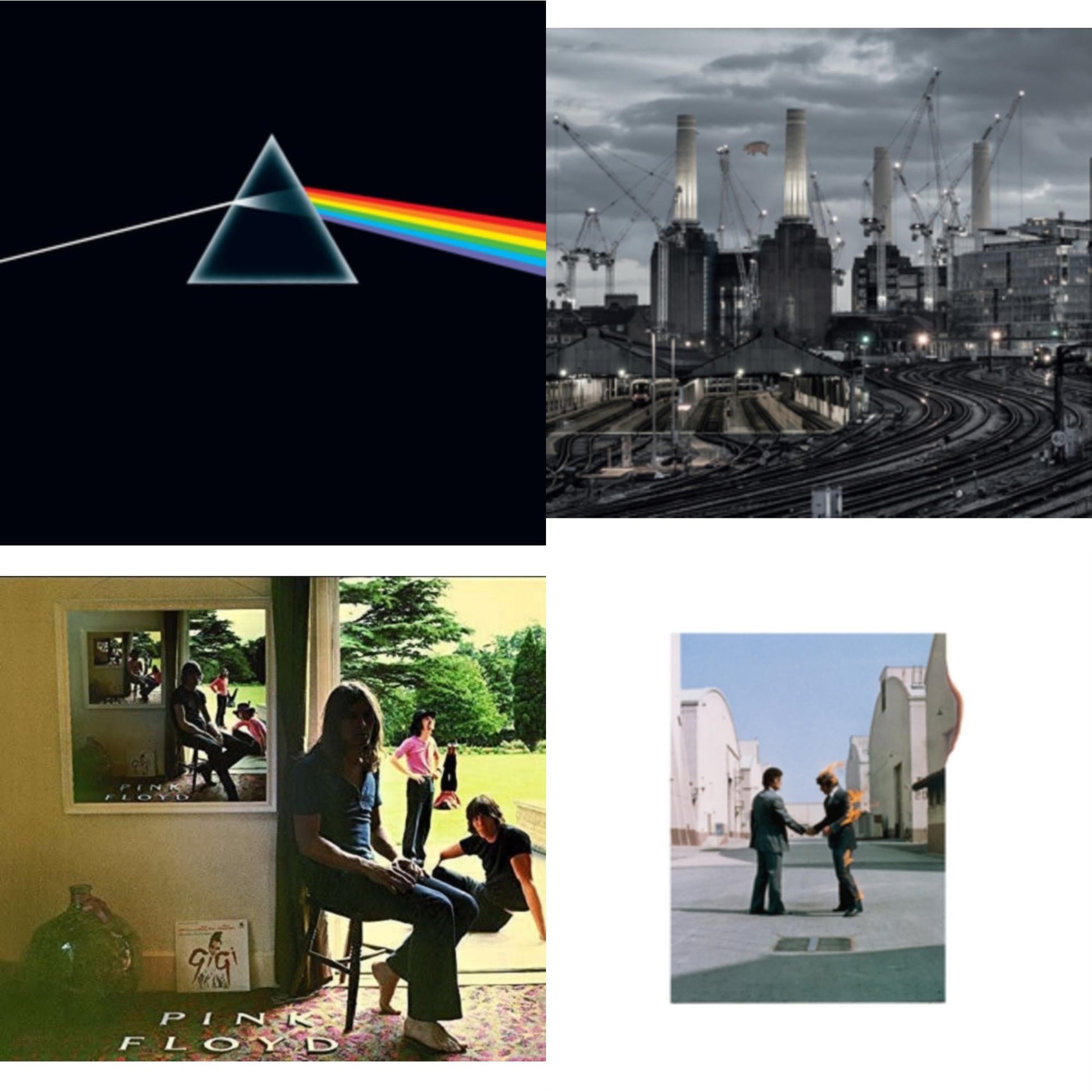 Pink Floyd - Animals (2018 Remix) & Dark Side Of The Moon (50Th Anniversary Remaster) & Ummagumma & Wish You Were Here - CD Bundle