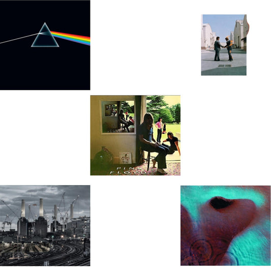 Pink Floyd - Animals (2018 Remix) & Dark Side Of The Moon (50Th Anniversary Remaster) & Ummagumma & Meddle & Wish You Were Here - CD Bundle