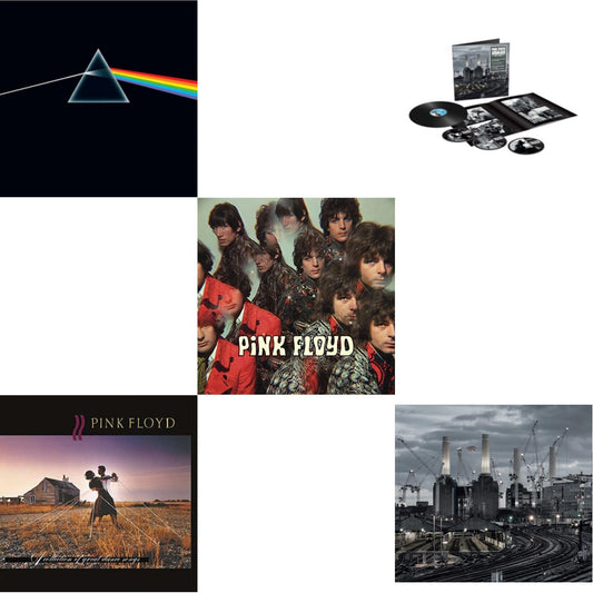 Pink Floyd - Animals (2018 Remix) (LP/CD/DVD/Blu-Ray/180G) & Animals (2018 Remix) (180G/LP/CD/Blu-Ray/DVD) & Dark Side Of The Moon (50Th Anniversary Remaster) & Piper At The Gates Of Dawn (180G/2016 Version) & Collection Of Great Dance Songs (180G)