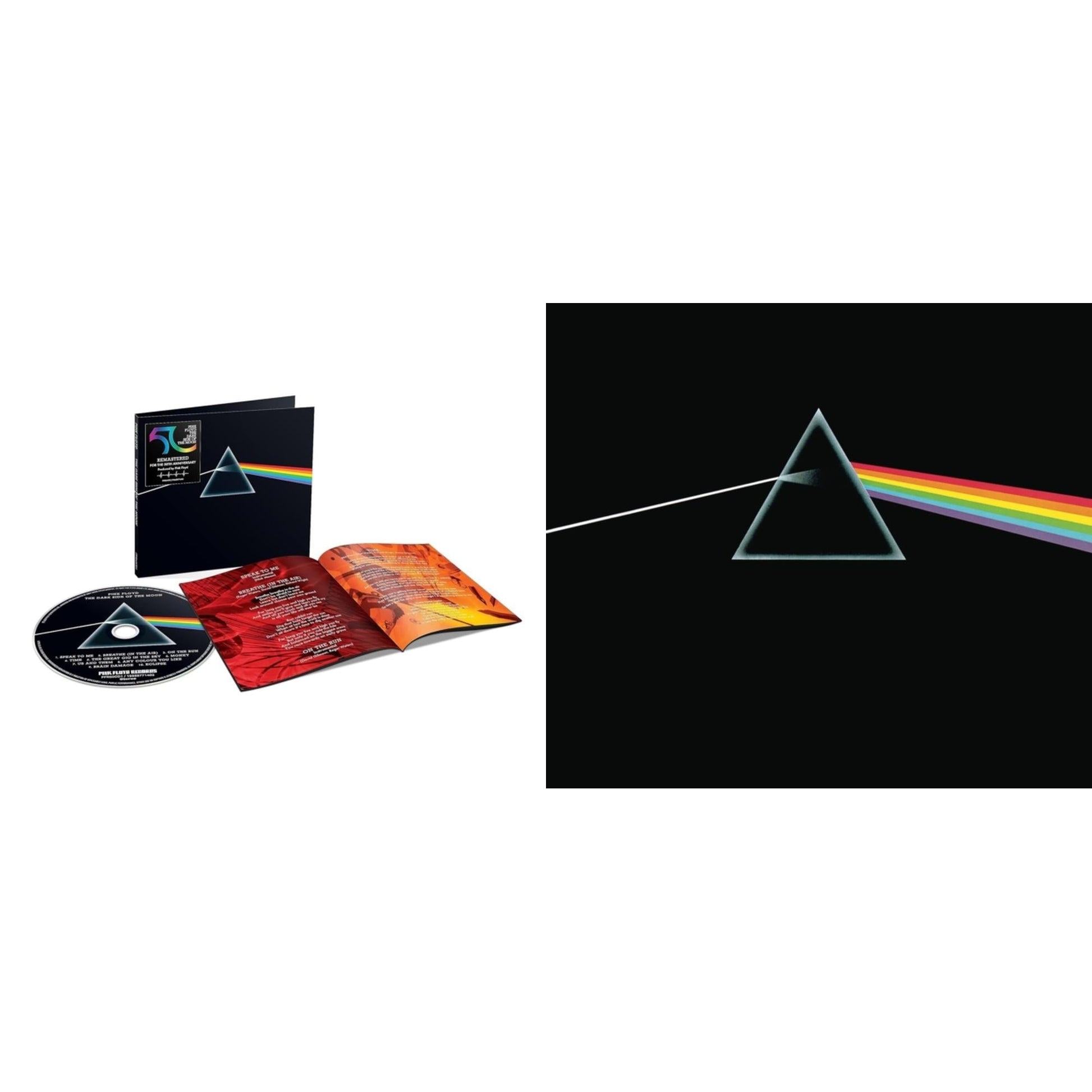 Pink Floyd - Dark Side Of The Moon (50Th Anniversary Remaster) & Dark Side Of The Moon - CD Bundle