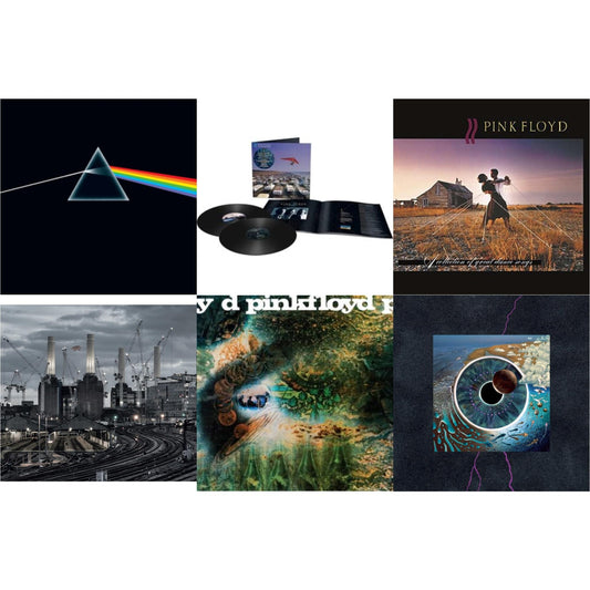 Pink Floyd - Animals (2018 Remix) (180G/LP/CD/Blu-Ray/DVD) & Momentary Lapse Of Reason (Remixed & Updated) (2LP) & Saucerful Of Secrets (Mono/180G) & Dark Side Of The Moon (50Th Anniversary Remaster) & Pulse (180G/4LP/52 Pp Book) & Collection Of