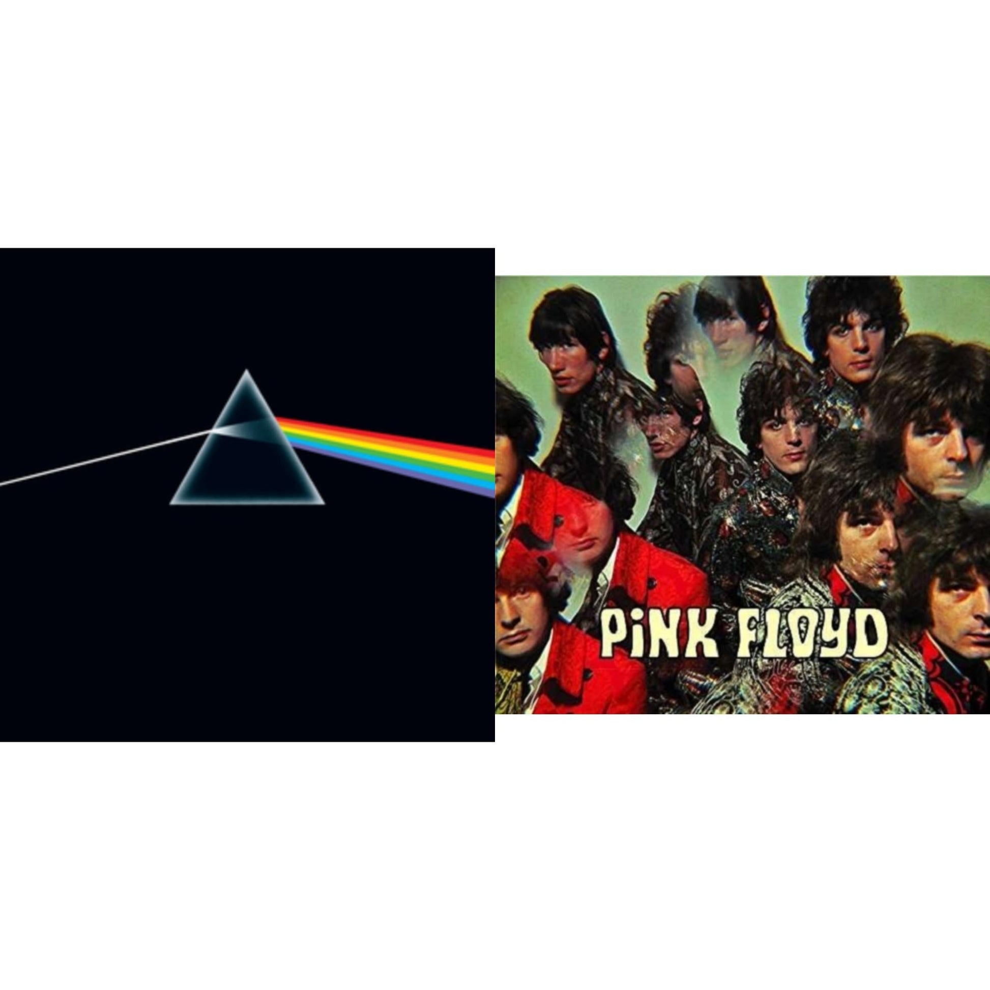 Pink Floyd - Dark Side Of The Moon (50Th Anniversary Remaster) & Piper At The Gates Of Dawn - CD Bundle