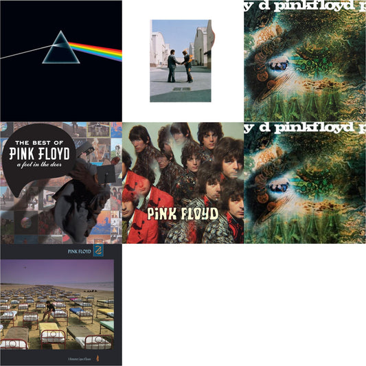 Pink Floyd - Piper At The Gates Of Dawn (Mono Version) & Saucerful Of Secrets (Mono/180G) & Dark Side Of The Moon (50Th Anniversary Remaster) & Saucerful Of Secrets (180G) & Wish You Were Here (180G) & Momentary Lapse Of Reason (180G/Gatefold) (2016