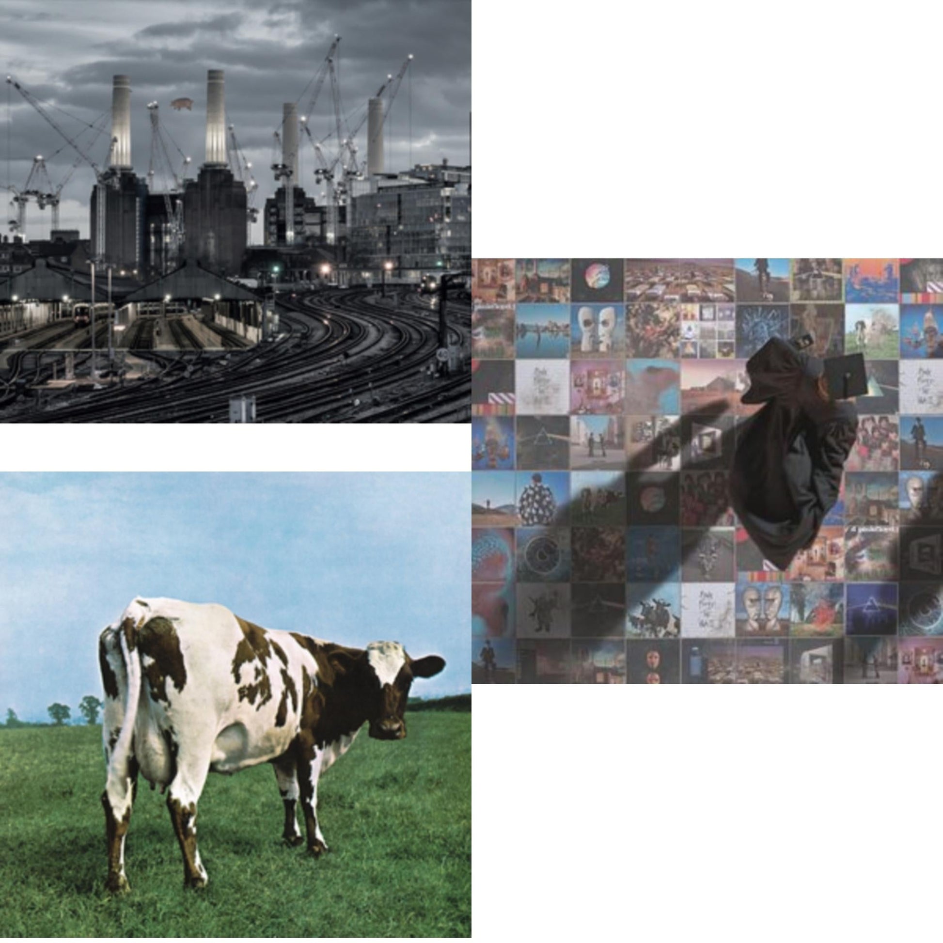 Pink Floyd - Animals (2018 Remix) & Atom Heart Mother & Foot In The Door: Best Of Pink Floyd - CD Bundle