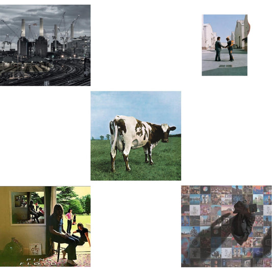 Pink Floyd - Animals (2018 Remix) & Ummagumma & Atom Heart Mother & Wish You Were Here & Foot In The Door: Best Of Pink Floyd - CD Bundle