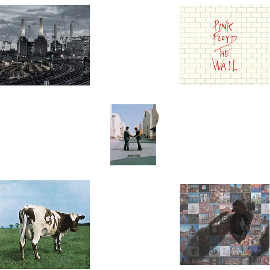 Pink Floyd - Animals (2018 Remix) & Atom Heart Mother & Wish You Were Here & Wall & Foot In The Door: Best Of Pink Floyd - CD Bundle