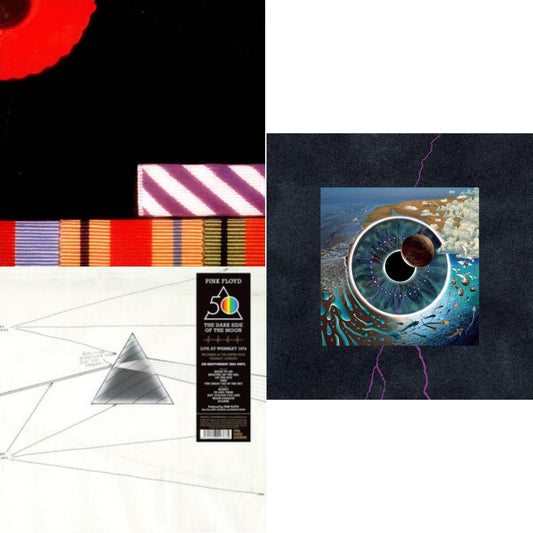 Pink Floyd - Final Cut (180G/Gatefold) (2016 Version) & Dark Side Of The Moon: Live At Wembley Empire Pool, London, 1974 (180G) & Pulse (180G/4LP/52 Pp Book)