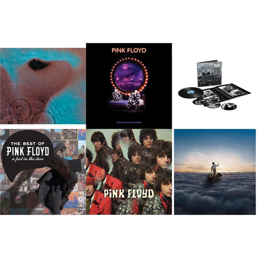 Pink Floyd - Animals (2018 Remix) (LP/CD/DVD/Blu-Ray/180G) & Delicate Sound Of Thunder (3LP) & Endless River (2LP/180G) & Piper At The Gates Of Dawn (180G/2016 Version) & Meddle (180G/Gatefold/2016 Version) & Best Of Pink Floyd: A Foot In Door