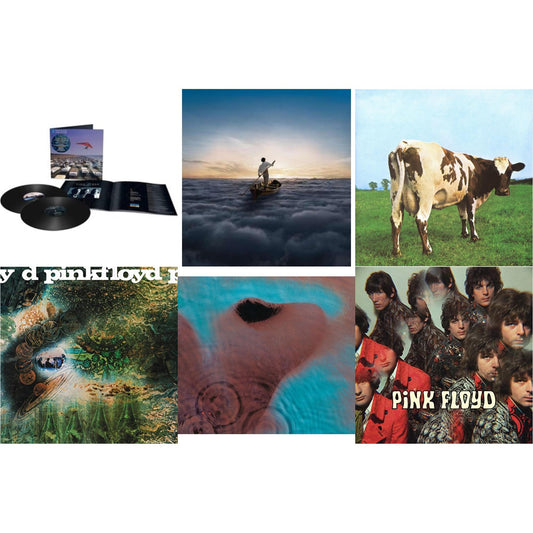 Pink Floyd - Momentary Lapse Of Reason (Remixed & Updated) (2LP) & Endless River (2LP/180G) & Piper At The Gates Of Dawn (180G/2016 Version) & Saucerful Of Secrets (180G) & Atom Heart Mother (180G/Gatefold/2016 Version) & Meddle (180G/Gatefold/2016