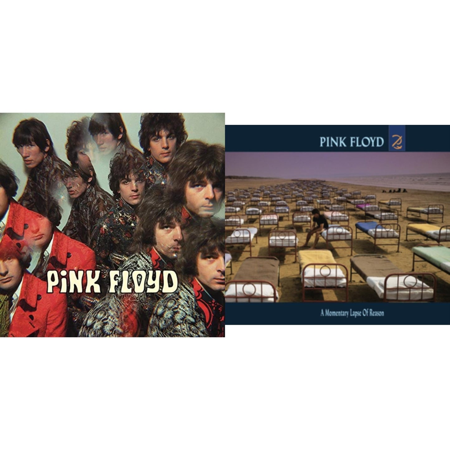 Pink Floyd - Piper At The Gates Of Dawn (180G/2016 Version) & Momentary Lapse Of Reason (180G/Gatefold) (2016 Version) - LP Vinyl Bundle